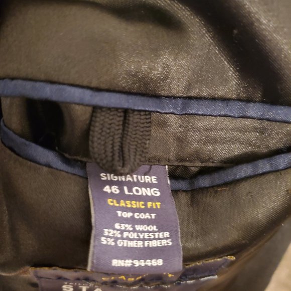 Stafford Men's Winter Overcoat - Picture 4 of 4